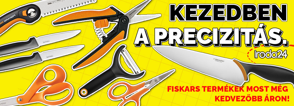 Kezedben a precizitás. Fiskars termékek most még kedvezőbb áron!