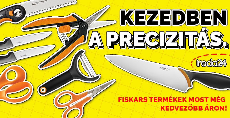 Kezedben a precizitás. Fiskars termékek most még kedvezőbb áron!