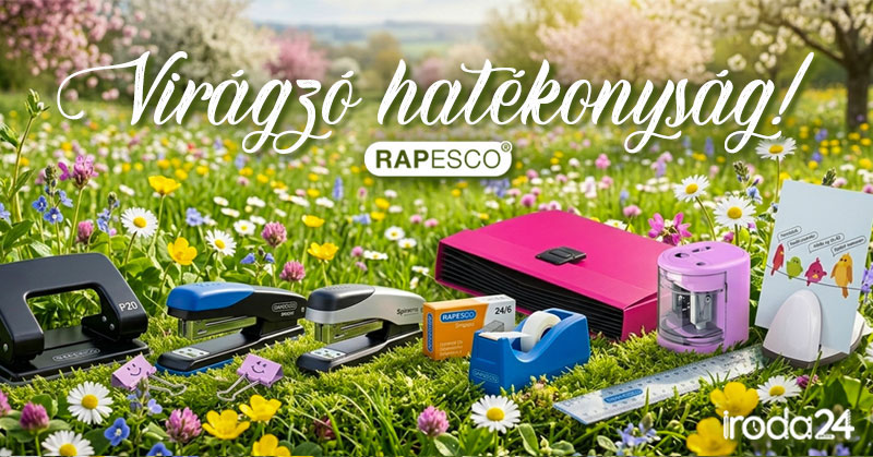 Akció - Virágzó hatékonyság - Rapesco termékek kedvező áron!