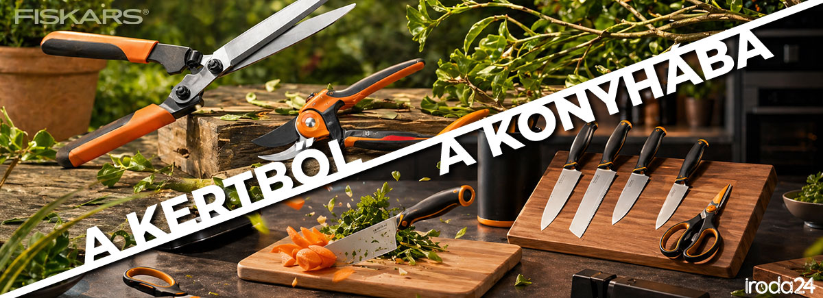 Akció - A kertből a konyhába. - FISKARS termékek szuper áron!