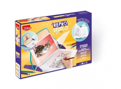 Kreatív rajzkészlet, tükörkép technika, MAPED CREATIV "Repro Studio"