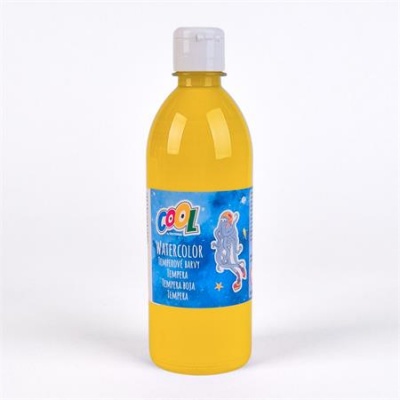 Tempera, COOL BY VICTORIA, 500 ml, sárga