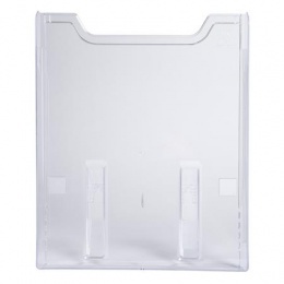 Katalógustartó fali elem, A4, álló, EXACOMPTA "Office", áttetsző