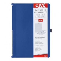 Felírótábla, A4, összehajtható, SAX, kék