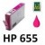 HP 655 (CZ111AE) festékpatron, utángyártott, magenta, QP